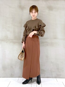 みっちーさん（レディース・156cm）の秋コーディネート