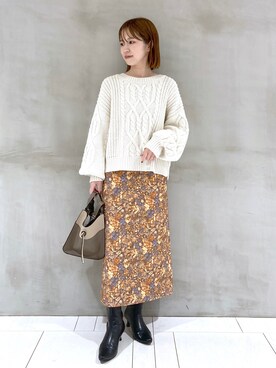 みっちーさん（レディース・156cm）の秋コーディネート