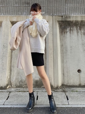 s h i o r iさん（レディース・158cm）の冬コーディネート
