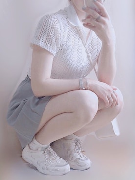 「韓国風コーデ」｜「アイテム（アクセサリー）」を使った、yuuuu.☺︎さん（レディース・158cm）の秋コーディネート
