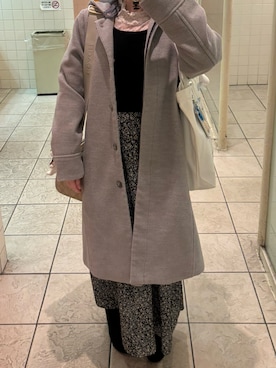 「アイテム（ワンピース/ドレス）」を使った、まいみ🐼さん（レディース・143cm）の冬コーディネート