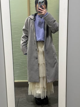 「Honeys（ハニーズ）のアイテム」を使った、まいみ🐼さん（レディース・143cm）の冬コーディネート