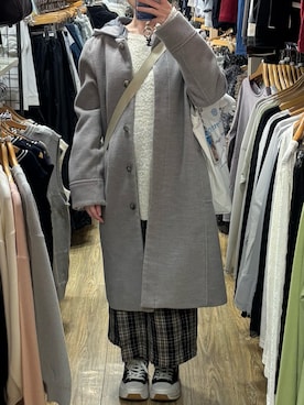 「アイテム（ニット/セーター）」を使った、まいみ🐼さん（レディース・143cm）の冬コーディネート