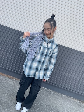 「アイテム（トップス）」を使った、kyonさん（レディース・153cm・10代）の秋コーディネート