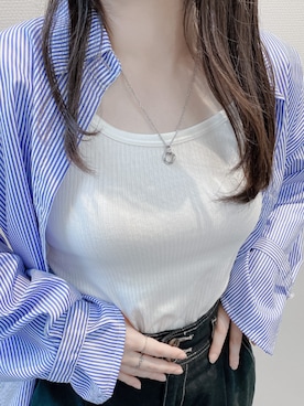 「BLOOM」｜本社スタッフ（BLOOM ONLINE STORE）さん（レディース・153cm）の夏コーディネート
