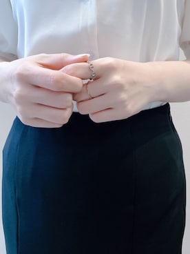 「BLOOM」｜本社スタッフ（BLOOM ONLINE STORE）さん（レディース・157cm）の夏コーディネート