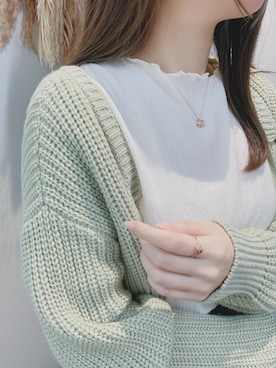 「ジュエリー」｜本社スタッフ（BLOOM ONLINE STORE）さん（レディース・157cm）の秋コーディネート
