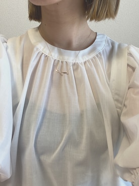 「ESTELLE（エステール）のアイテム」を使った、本社スタッフ（BLOOM ONLINE STORE）さん（レディース・156cm）の夏コーディネート