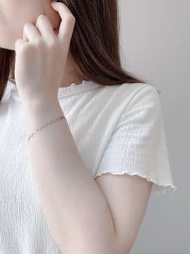 「BLOOM」｜本社スタッフ（BLOOM ONLINE STORE）さん（レディース・157cm）の夏コーディネート