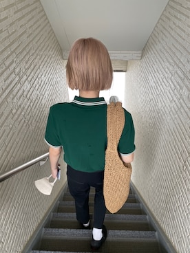 「シティーガール」｜「アイテム（スリッポン）」を使った、re!naさん（レディース・164cm）の冬コーディネート