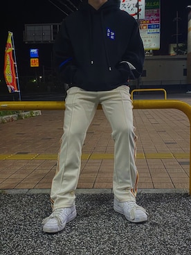 「ADER error（アーダーエラー）のアイテム」を使った、そらさん（メンズ・170cm）の冬コーディネート