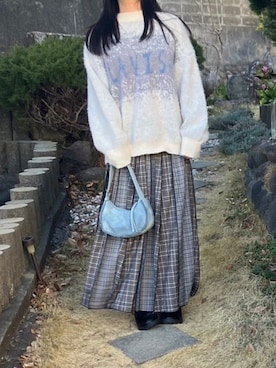 「H&M（エイチ・アンド・エム）のアイテム（ハンドバッグ）」を使った、Arrowさん（レディース・165cm）の春コーディネート