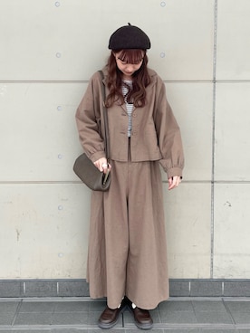 ETHICAL CRAFTS】リサイクルリネン混ハカマパンツを使った人気 ETHICAL CRAFTS】リサイクルリネン混ハカマパンツを使った人気