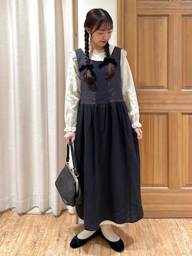 「TSUHARU by Samansa Mos2（ツハルバイサマンサモスモス）のアイテム」を使った、kanaさん（レディース・163cm）の秋コーディネート