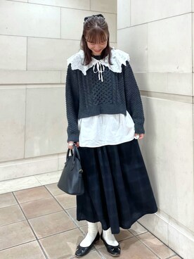 kanaさん（レディース・163cm）の冬コーディネート