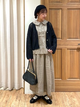 「TSUHARU by Samansa Mos2（ツハルバイサマンサモスモス）のアイテム」を使った、kanaさん（レディース・163cm）の夏コーディネート