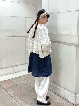 「春服デビュー宣言」｜「アイテム（バレエシューズ）」を使った、kanaさん（レディース・163cm）の春コーディネート