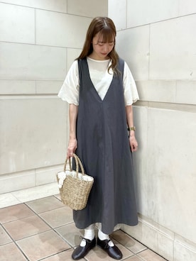 kanaさん（レディース・163cm）の夏コーディネート