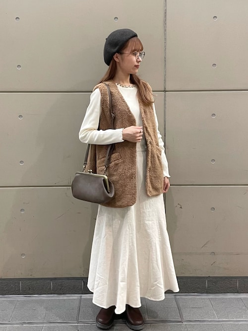 セール】コットンリネンマーメイドスカート（スカート）｜Samansa Mos2  