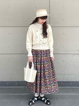 kanaさん（レディース・163cm）の春コーディネート