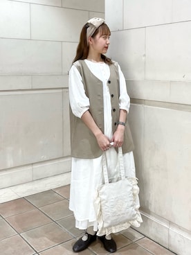 「ごきげんウィーク」｜「アイテム（その他シューズ）」を使った、kanaさん（レディース・163cm）の春コーディネート