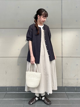 kanaさん（レディース・163cm）の夏コーディネート