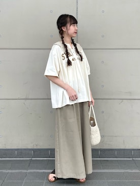 kanaさん（レディース・163cm）の夏コーディネート