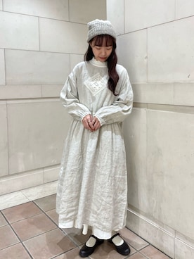 「TSUHARU by Samansa Mos2（ツハルバイサマンサモスモス）のアイテム（帽子）」を使った、kanaさん（レディース・163cm）の秋コーディネート
