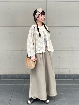 kanaさん(レディース・163cm)の春コーディネート