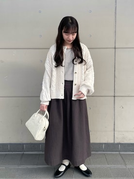 kanaさん（レディース・163cm）の冬コーディネート