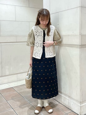 kanaさん（レディース・163cm）の夏コーディネート