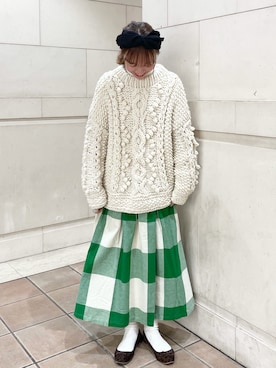 kanaさん（レディース・163cm）の冬コーディネート