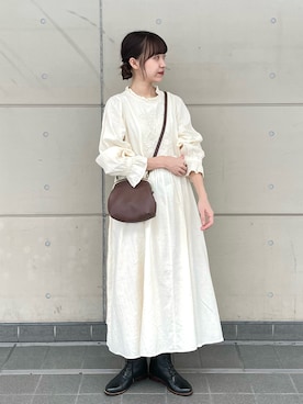 「TSUHARU by Samansa Mos2（ツハルバイサマンサモスモス）のアイテム（ブーツ）」を使った、kanaさん（レディース・163cm）の秋コーディネート