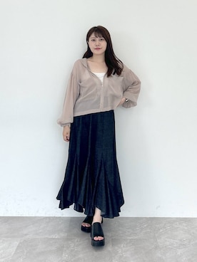 Renaさん（レディース・155cm）の夏コーディネート