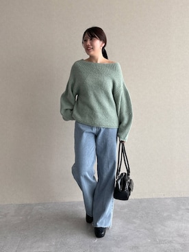 Renaさん（レディース・155cm）の冬コーディネート