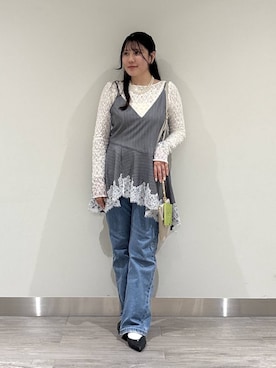 Renaさん(レディース・155cm)の冬コーディネート