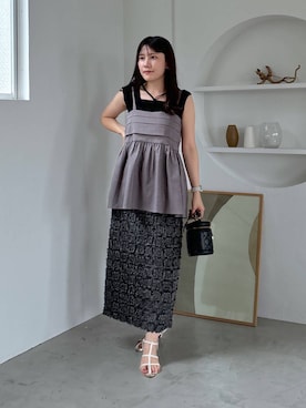 Renaさん(レディース・155cm)の夏コーディネート