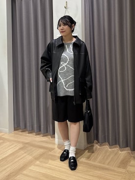 「アイテム（ハンドバッグ）」を使った、Renaさん（レディース・155cm・20代）の冬コーディネート