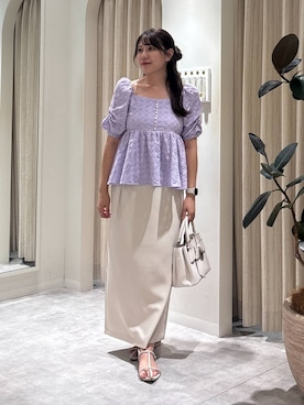 Renaさん（レディース・155cm）の夏コーディネート