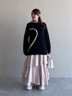 Renaさん（レディース・155cm）の冬コーディネート