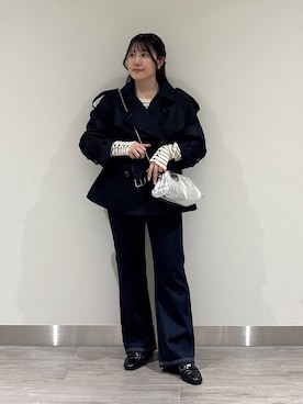 Renaさん(レディース・155cm)の冬コーディネート