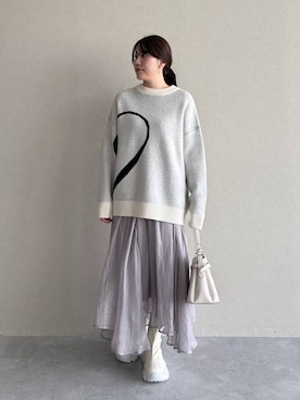 Renaさん(レディース・155cm)の冬コーディネート