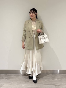 Renaさん（レディース・155cm）の春コーディネート