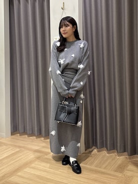 Renaさん(レディース・155cm)の冬コーディネート