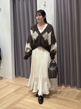 「アイテム（タンクトップ）」を使った、Renaさん（レディース・155cm・20代）の秋コーディネート