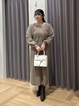 Renaさん（レディース・155cm）の冬コーディネート