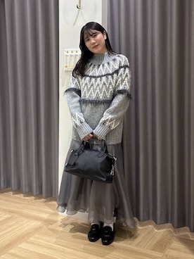 Renaさん(レディース・155cm)の冬コーディネート