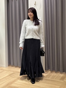 「mysty woman（ミスティウーマン）のアイテム」を使った、Renaさん（レディース・155cm）の秋コーディネート