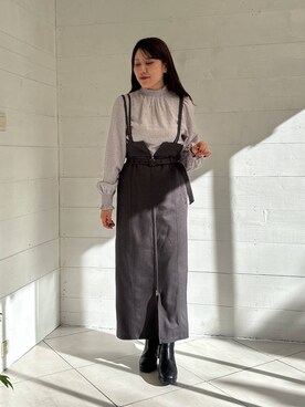 Renaさん（レディース・155cm）の冬コーディネート