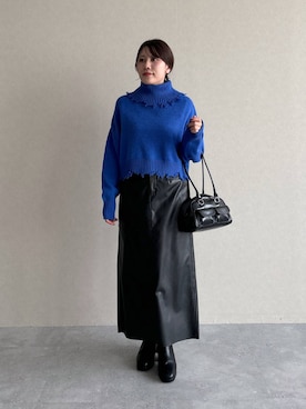 Renaさん（レディース・155cm）の冬コーディネート